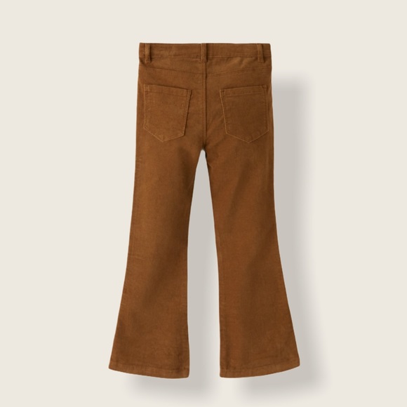 Zara Girls Velvet Flare Pants - Picture 2 of 3